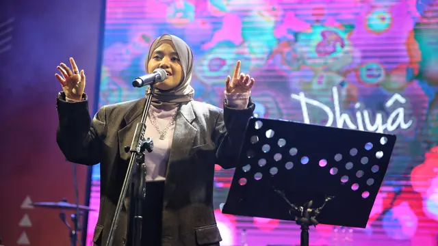 Keseruan puncak acara Kapanlagi Buka Bareng di Senayan