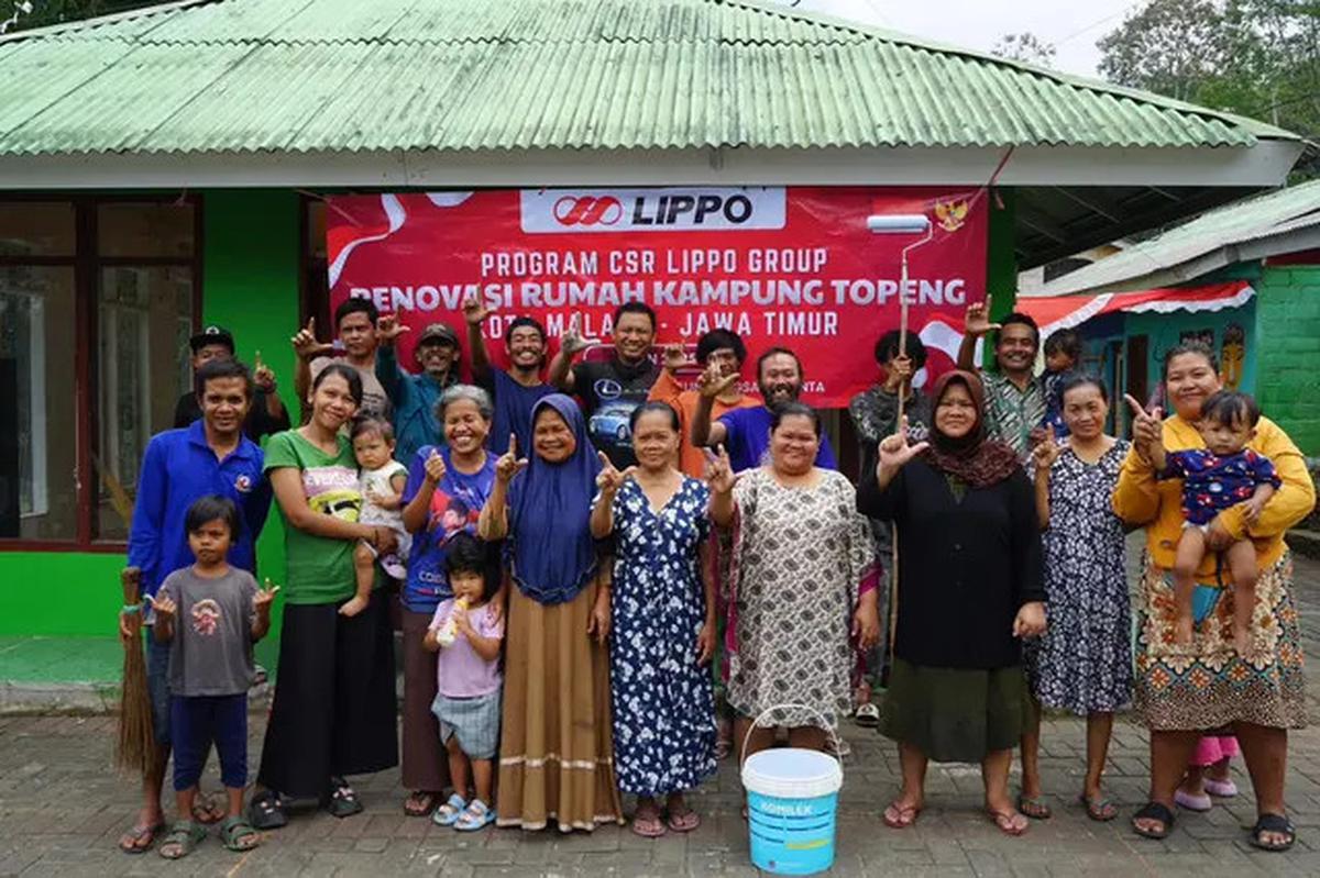 Lippo Renovasi 1.500 Rumah Desa, Mulai dari Malang