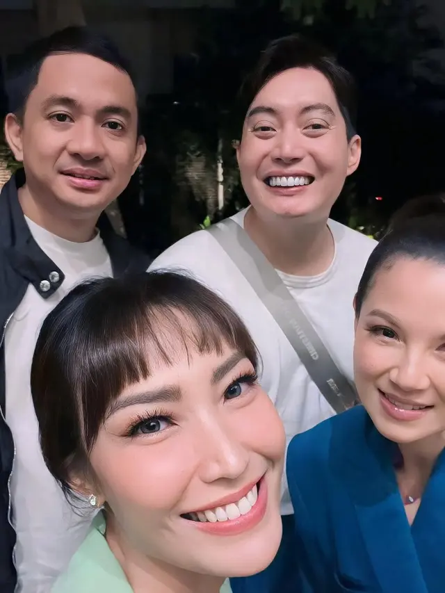 Potret Keseruan Geng Artis Menteri Ceria saat Kumpul Bareng. (instagram/mrsayudewi)