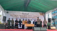 Acara Festival Multikulturalisme Kota Cirebon dan Doa Bersama Perdamaian yang digelar di IAIN Syekh Nurjati.
