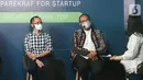 BEKUP merupakan program tahunan yang diinisiasi oleh Kemenparekraf/Baparekraf dan hadir sebagai upaya untuk membangkitkan sektor pariwisata dan ekonomi kreatif di tengah pandemi. BEKUP hadir dengan BEKUP Academy yang menargetkan 400 startup dari berbagai tahap. (Liputan.com/HO/Ading)