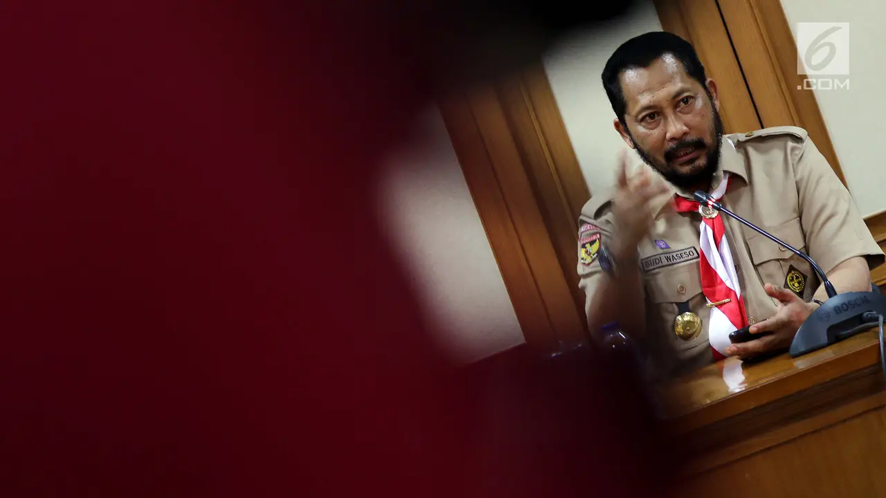Budi Waseso Beri Keterangan Soal Teriakkan Ganti Presiden