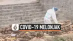 covid-19 melonjak