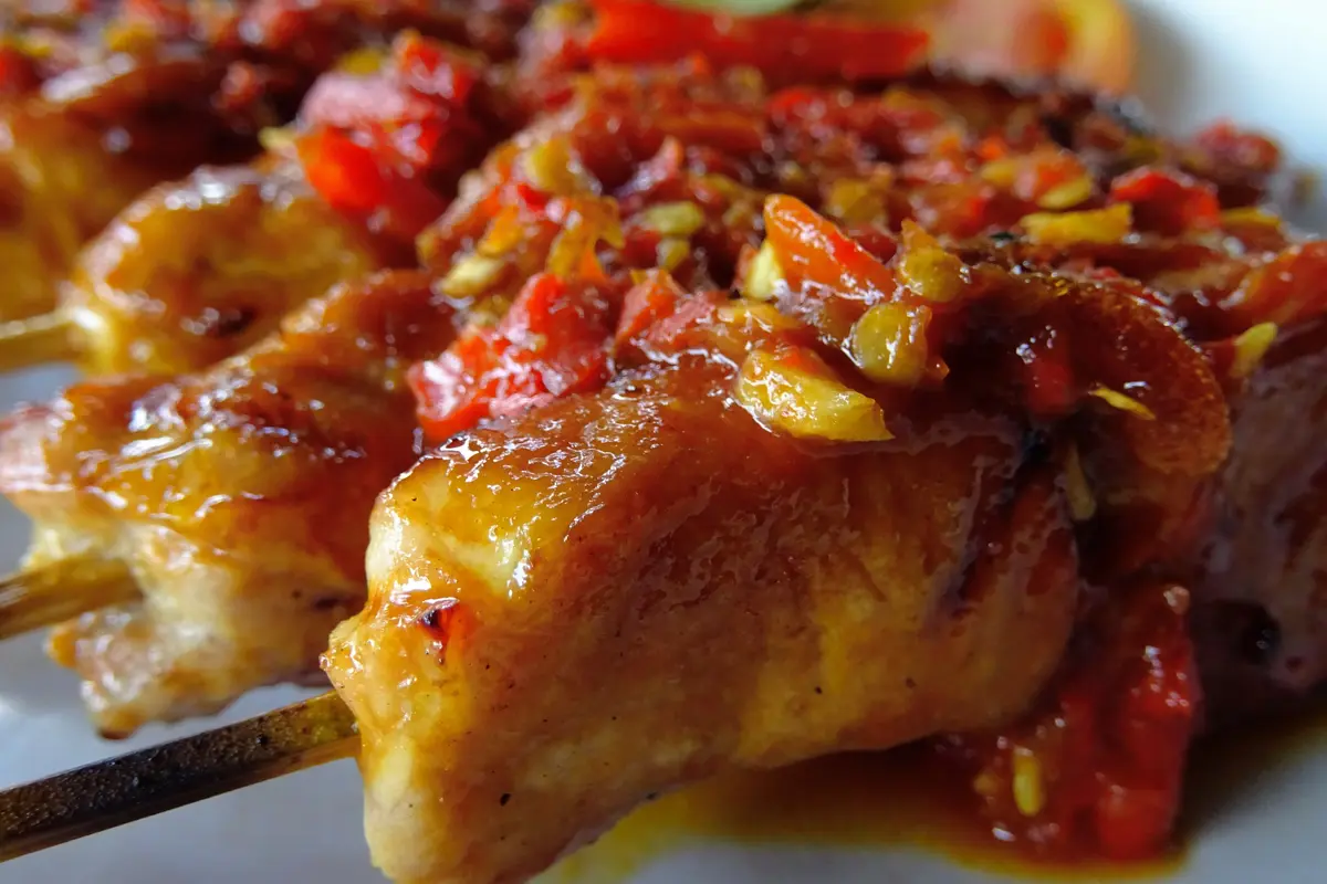 Resep Sate Plecing