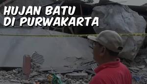 Video Top 3 hari ini ada berita terkait hujan batu di Purwakarta, PSSI resmi dijatuhi sanksi oleh FIFA terkait kericuhan suporter yang terjadi pada pertandingan Indonesia melawan Malaysia, dan hujan sehari Pintu Air Manggarai dipenuhi sampah.