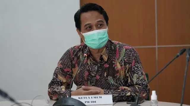 Ketua Umum Pengurus Besar Ikatan Dokter Indonesia (PB IDI) Daeng M Faqih
