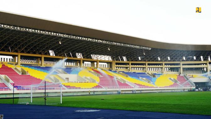 Stadion Manahan Solo akan memiliki rumput berkualitas (Dok Kementerian PUPR)