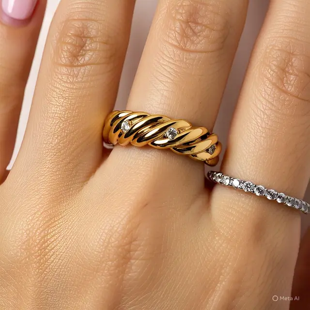 Cincin Emas Lilit