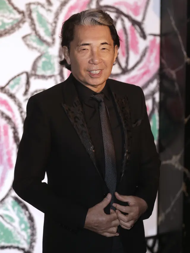 Kenzo Takada pada 2015. (AP Photo/Lionel Cironneau, file)