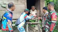 Dandim Polmas saat melakukan patroli ke pedalaman. (Liputan6.com/Abdul Rajab Umar)