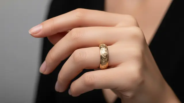 Model Cincin Emas 24 Karat 5 Gram Motif Emas London/Ilustrasi Gemini AI