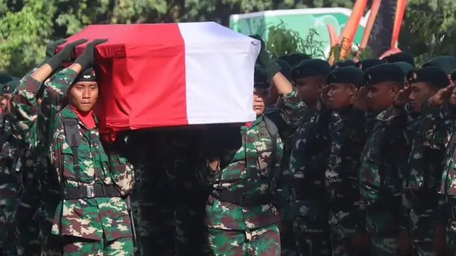 TNI gugur di Papua