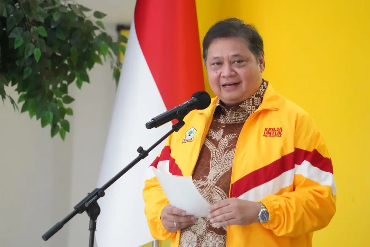 Ketua Umum DPP Partai Golkar Airlangga Hartarto