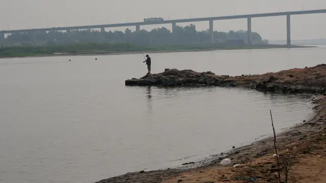 Debit Air Sungai Sungai Paraguay Turun ke Titik Terendah