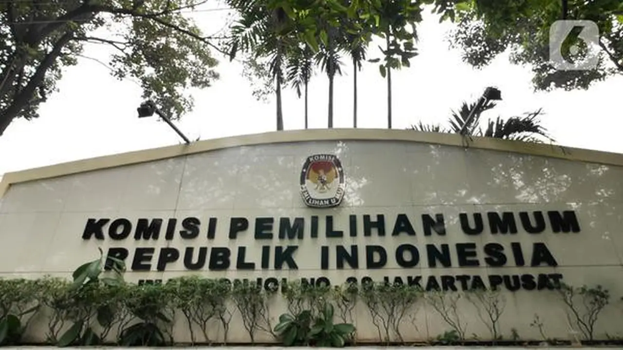 Partai Berkarya melayangkan gugatan terhadap Komisi Pemilihan Umum (KPU) ke Pengadilan Negeri Jakarta Pusat. (Ilustrasi Gedung KPU)
