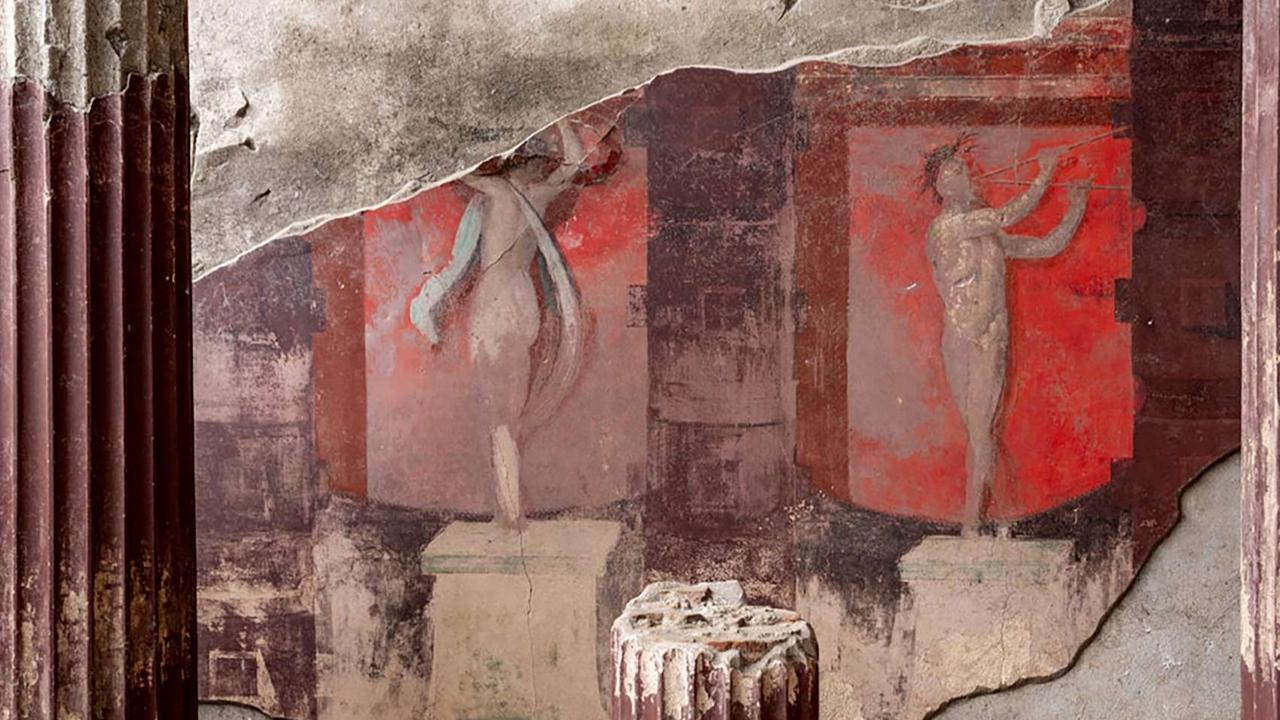 FOTO: Penemuan Lukisan Dinding Langka Gambarkan Ritual Pemujaan Misterius di Pompeii, Punya Makna Religius yang Mendalam