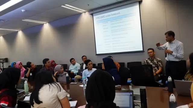 Suasana Diskusi Strategi Keterlibatan Pemuda untuk Pembangunan Kesehatan