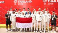 Tim Polo Air Putra Indonesia harus puas medali perak setelah menelan kekalahan 16-19 dari Singapura pada laga final cabang olahraga polo air SEA Games 2025 di Thammsat University Rangsit Campus, Thailand, Jumat (19/12/2025). (dok. PB Akuatik)