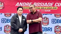 Bantu Pembinaan Usia Dini, Erick Thohir Minta Andre Rosiade Cup Berkelanjutan