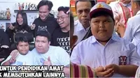 Kabar terbaru Rahmat 'bocah okky boy' yang viral, kini sudah bisa sekolah lagi. (Sumber: Instagram/windahbasudara / Twitter/tanyakanrl)