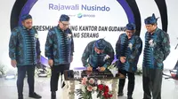 PT Rajawali Nusindo meresmikan gudang baru di Cabang Serang. (Liputan6.com/ ist)