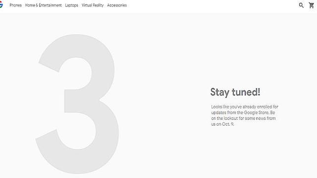 Teaser Google Pixel 3