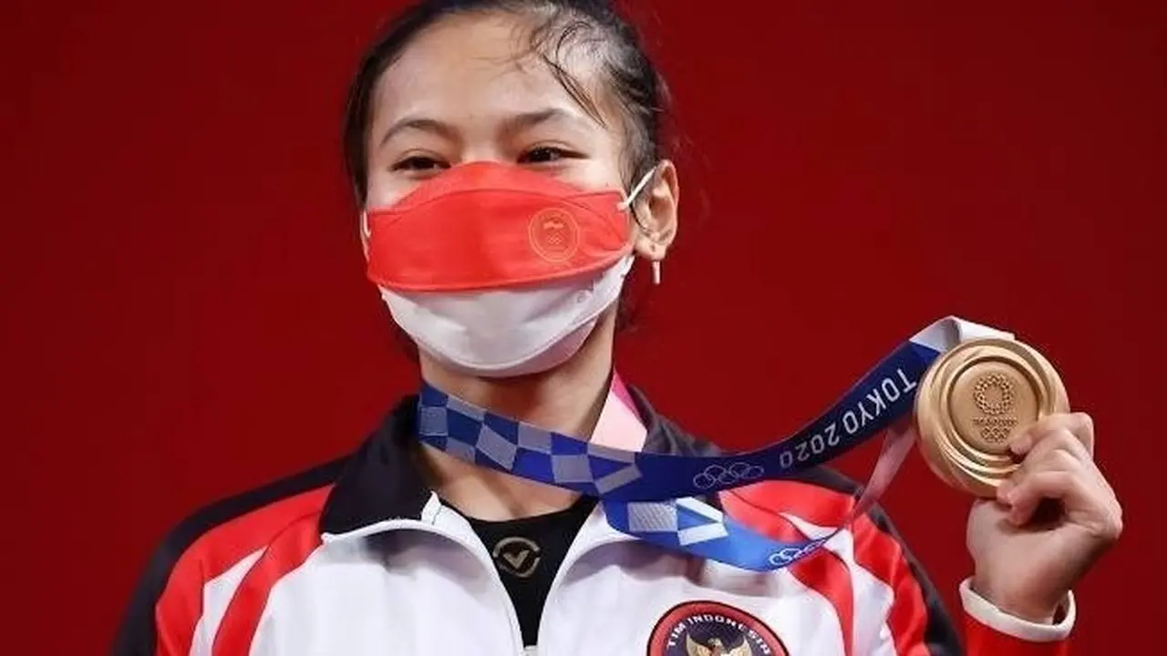 Sosok Windy Cantika, Perempuan yang Sumbang Medali Pertama Indonesia di Olimpiade Tokyo 2020