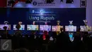 Sejumlah uang rupiah kertas yang baru dikeluarkan Bank Indonesia (BI) di Jakarta, Senin (19/12). Uang Rupiah kertas yang diterbitkan mulai dari Rp100.000, Rp50.0000, Rp20.000, Rp10.000, Rp5.000, Rp2.000, dan Rp1.000. (Liputan6.com/Faizal Fanani)