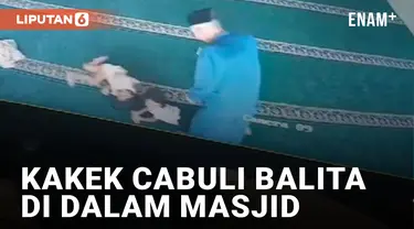 Kakek 66 Tahun Lecehkan Balita di dalam Masjid di Ciracas Jakarta Timur
