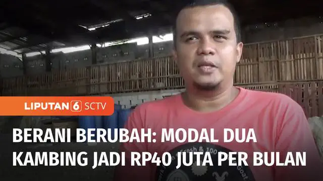 Iseng membeli dua ekor kambing di kala pandemi Covid-19. Mochammad Atta, warga Kota Semarang tak menyangka kambingnya beranak-pinak. Dari awalnya hanya dua kambing, kini punya 130 an ekor kambing untuk diperah susunya. Inilah Berani Berubah. .