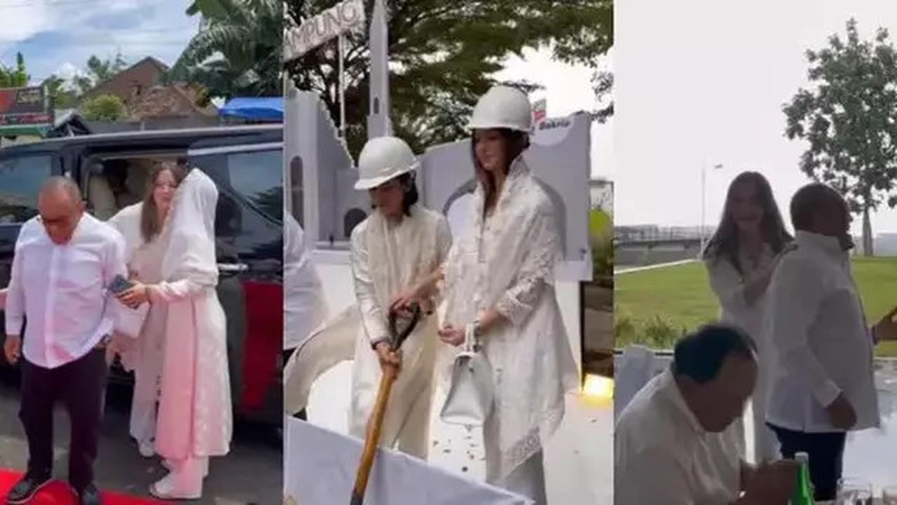 Dalam suatu acara ground breaking untuk pembangunan masjid di Lampung dengan nama Masjid Raya Al-Bakrie, Nia Ramadhani turut mendampingi mertuanya.