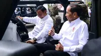 Presiden Joko Widodo (Jokowi) bersama Menteri Pertahanan Prabowo Subianto (Istimewa)