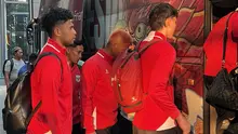 Timnas Indonesia meninggalkan Hotel The Langham, Jakarta Selatan, sekitar pukul 07.00 WIB menuju Bandara Soekarno-Hatta, Tangerang, Kamis (30-7-2026) untuk menjalani laga Piala AFF 2026 kontra Timor Leste di Chonburi, Thailand. (Bola.com/Muhammad Adi Yaksa)