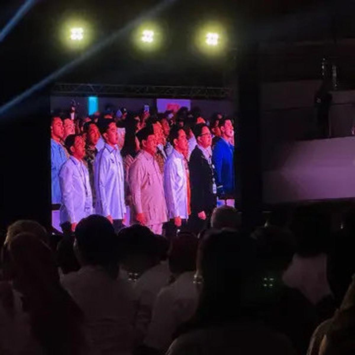 Hadiri Penutupan Kongres PSI, Prabowo Disambut Yel-yel Dukungan 2 Periode