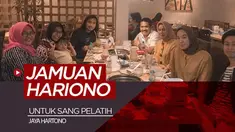 Berita video gelandang Hariono tak pernah lupa dengan pelatih yang telah mengasah bakatnya dan membesarkan namanya. Ia mengungkapkan rasa hormatnya kepada Jaya Hartono dengan sebuah jamuan makan bersama.