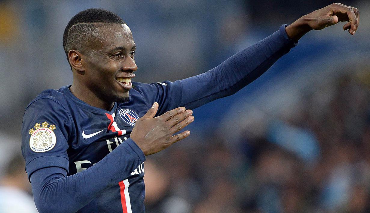 2. Blaise Matuidi, gelandang PSG ini diproyeksikan Juventus untuk menggantikan posisi yang ditinggal Paul Pogba. Menurut Football Italia, Si Nyonya Tua menyiapkan dana 40 juta pounds untuk mendatangkan gelandang Prancis ini. (AFP/Boris Horvat)