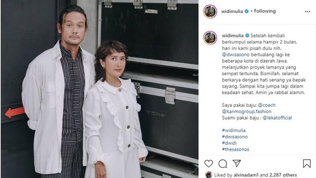 Dwi Sasono - Widi Mulia (Foto: Instagram/@widimulia)