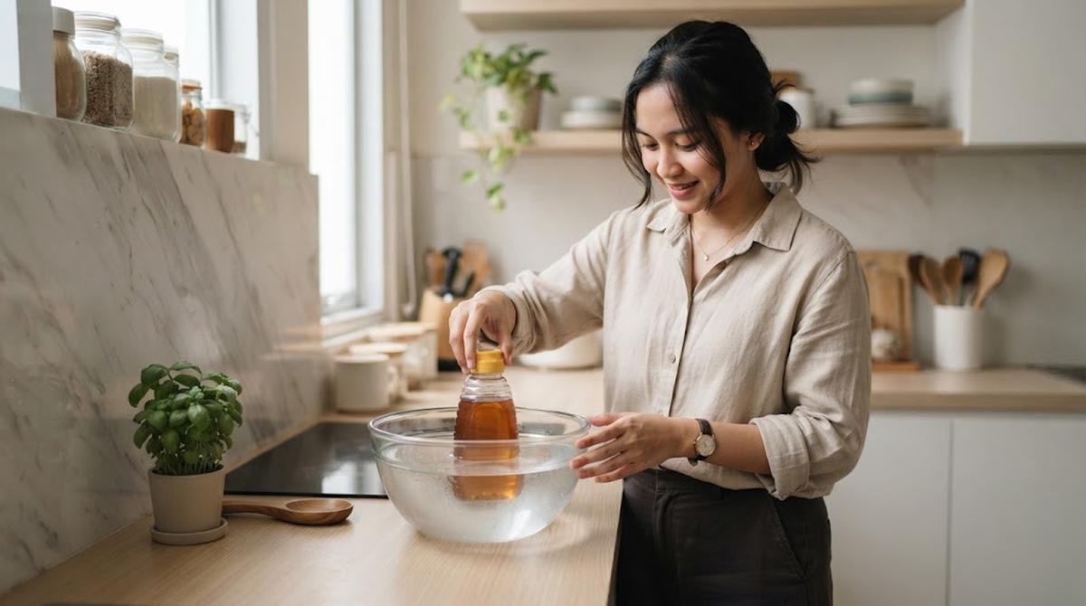 Cara Menggunakan Sisa Bumbu di Dasar Botol Tanpa Terbuang