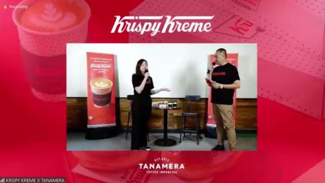 Virtual Launching of Krispy Kreme Special Coffee Blend Roasted by Tanamera"