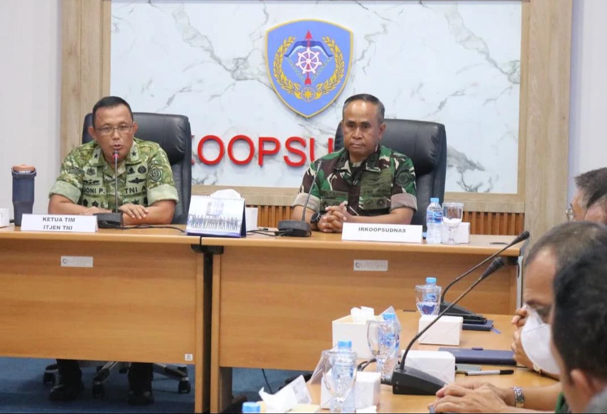 FOTO: Koopsudnas Dukung Audit Ketaatan dan Kinerja Itjen TNI 2026