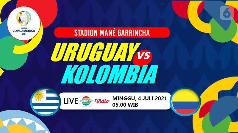 Prediksi URUGUAY VS KOLOMBIA