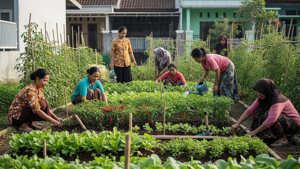 9 Konsep Kebun Sayur Kolektif untuk Komunitas Ibu-Ibu yang Bisa Jadi Sumber Penghasilan
