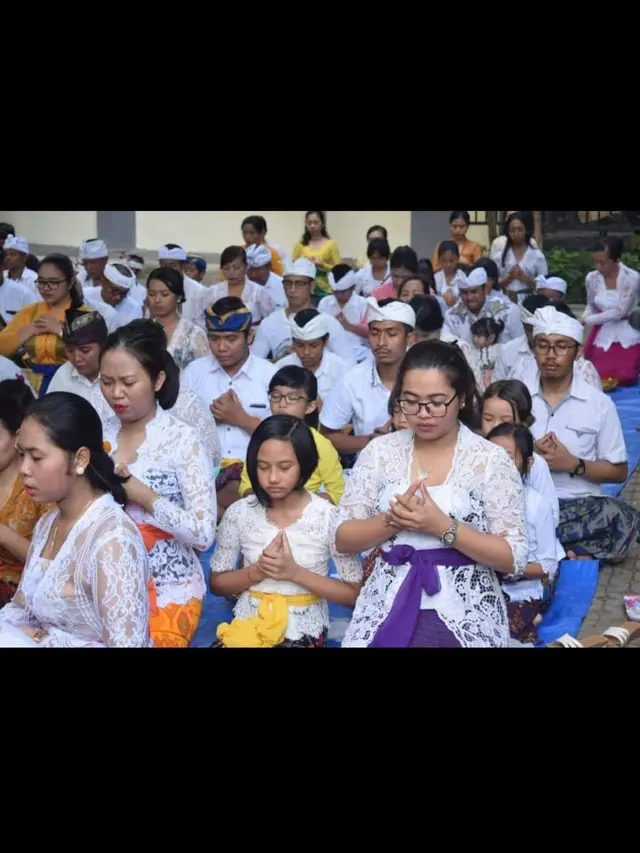 Persembahyangan Siwaratri di Bima School, Jimbaran Bali