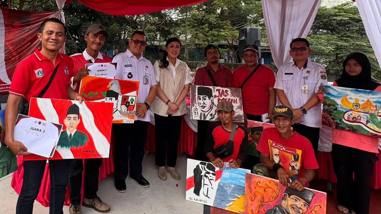 Legislator Jakarta, Hilda Kusuma Dewi, menggelar serangkaian perlombaan kreatif yang bertujuan untuk menanamkan nilai-nilai kebangsaan dan kecintaan terhadap warisan ajaran Bung Karno (Istimewa)