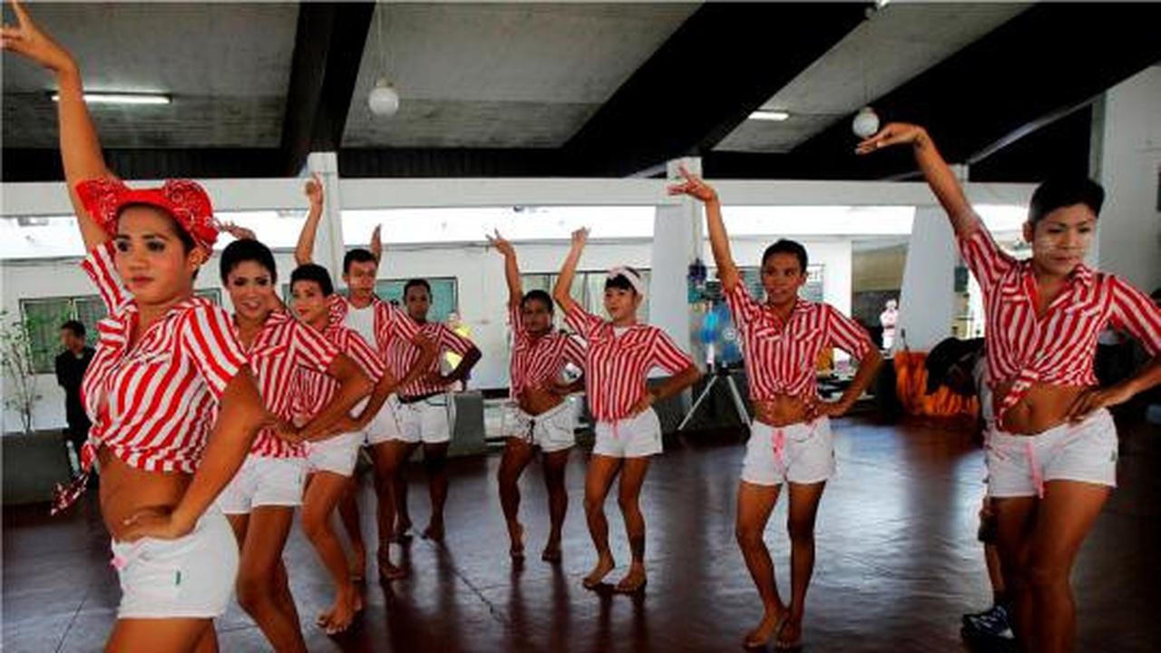 Di Thailand narapidana menari Gangnam Style