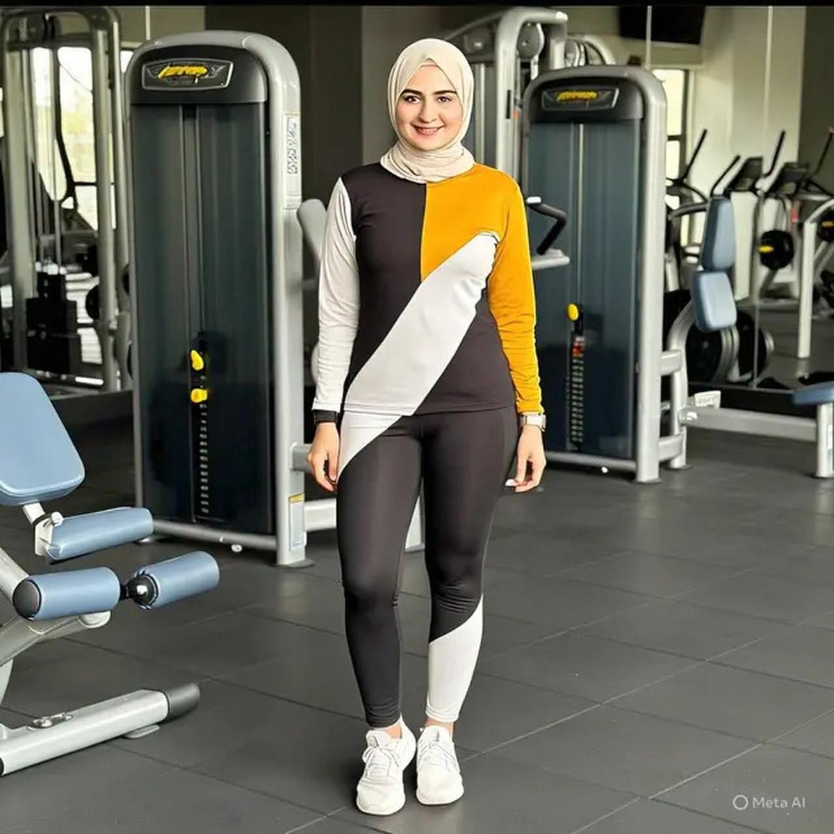 10 Gym Outfits Perempuan Hijab yang Elegan di 2025, Tampil Stylish Saat Olahraga