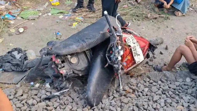 Truk Boks Tertemper KA Pangrango di Sukabumi, Relawan Kebersihan Tewas