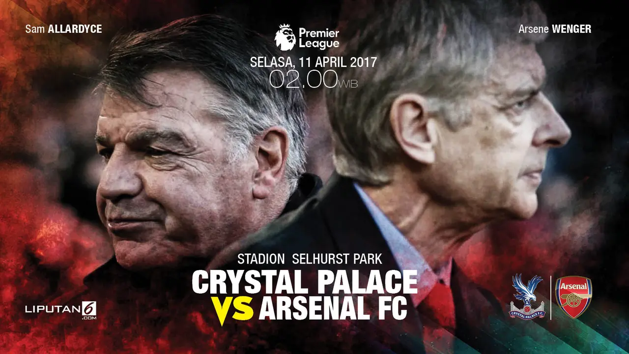 Prediksi Crystal Palace vs Arsenal