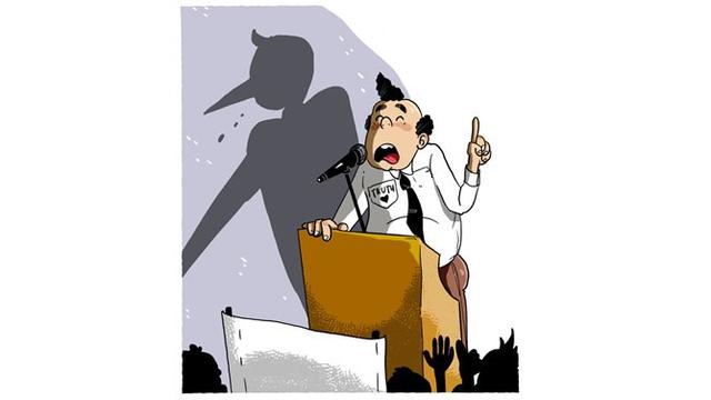 Para politisi terlihat berkata jujur, namun sebenarnya menyimpan banyak kebohongan.
