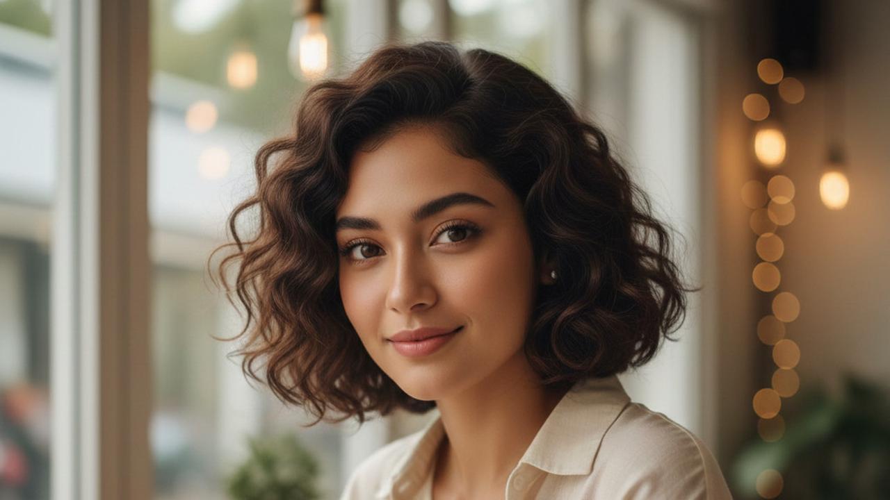 Curly/Wavy Short Bob